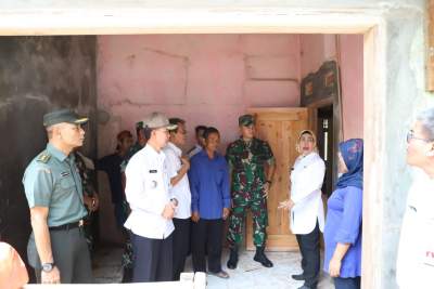 Pemkab Serang dan Kodim 0623 Cilegon Bangun 33 Rumah Terdampak Tsunami