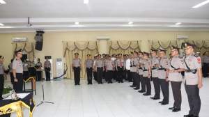 Wakapolda Pimpin Sertijab 4 Pejabat Dilingkungan Polda Banten