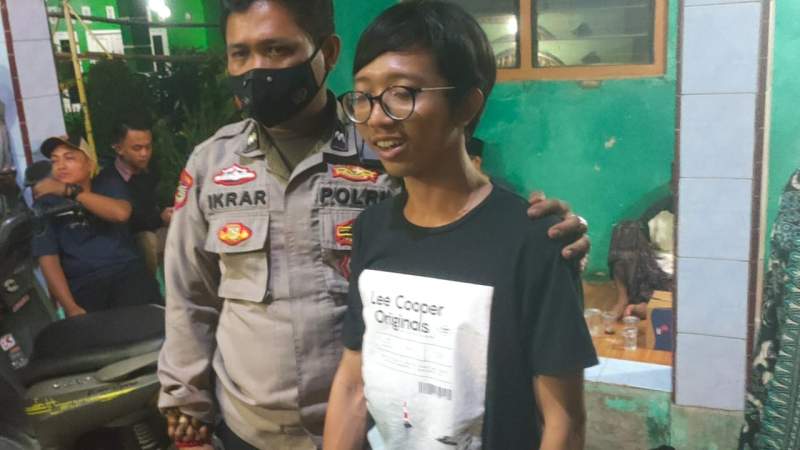 Anak Korban Lakalantas BUS PO Pandawa asal Sukamulya Rizki, keluarga korban mengikhlaskan kepergian ibunya.