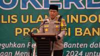 Kapolda Banten  Hadiri Mukerda MUI