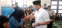 Wakil Bupati Serdang Bedagai, Adlin Umar Yusri Tambunan santuni anak yatim.