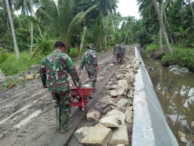 Kata Tokoh Masyarakat dan Pemuda Sei Kepayang Soal Dampak Positif TMMD