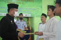 Lapas Kelas II A Cilegon membebaskan 586 orang narapidana dari penjara setelah mendapatkan remisi pada hari raya Idul Fitri.