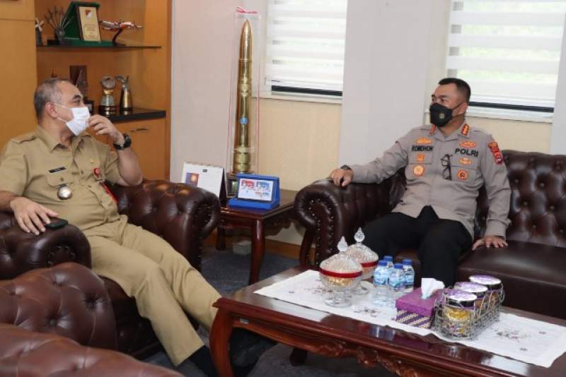 Bupati Terima Kunjungan Kapolresta Tangerang