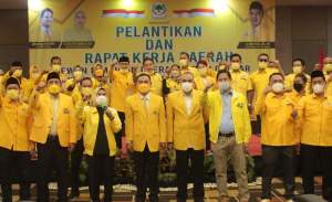 Jalan Sehat di HUT Golkar ke 58 Dibanjiri Hadiah Ibadah Umroh