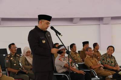 Zaki Buka Tes Bakal Calon Kades