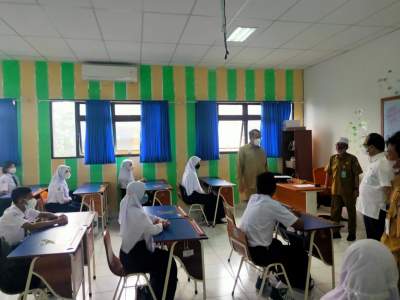 Resmi! PTM Tingkat SMP di Tangsel Minggu Ini Dimulai