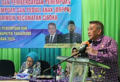 Cisoka Jadi Lokasi Perdana Program Desa Ramah Perempuan