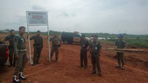 Satpol PP Kabupaten Tangerang Tutup 11 Titik Galian Tanah Ilegal