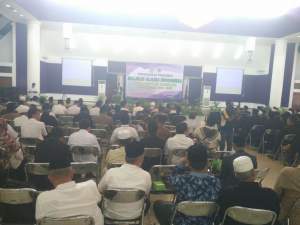 Suasana pelantikan MUI Kabupaten Tangerang.