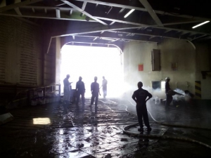 Ada Kapal Terbakar Di Merak