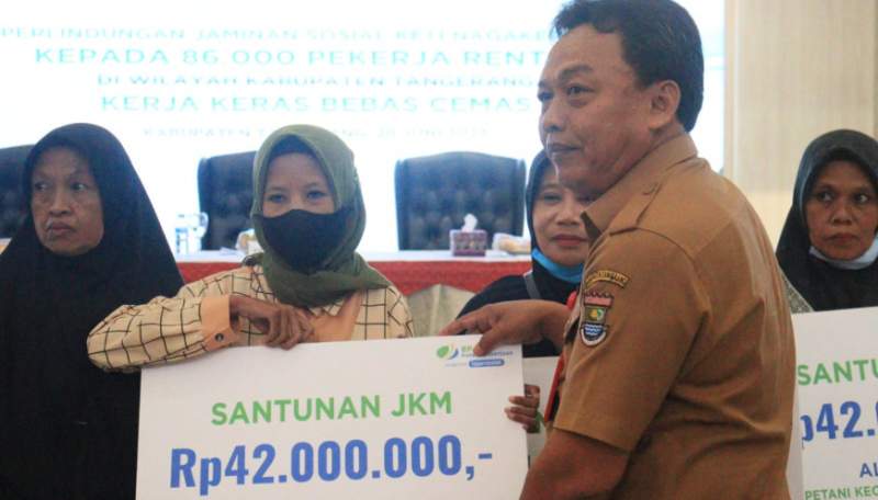 Disnaker Kab Tangerang Perluas Cakupan Peserta BPJS Ketenagakerjaan