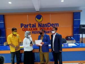 Selesaikan Pembangunan, Tatu Dapat Rekom Dari Partai Nasdem