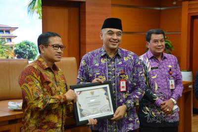 Zaki Terima Penghargaan WTP ke-14 Kali dari Kemekeu