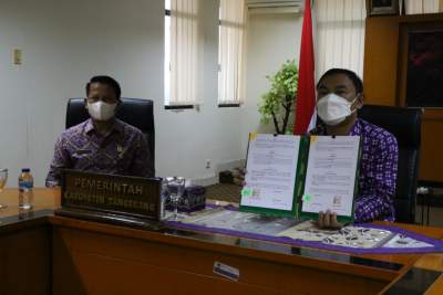 Wabup Tangerang Tandatangani MOU Penempatan Lulusan PKN STAN