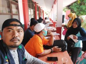 TKSK Mauk Monitoring Pendistribusian BST Kemensos RI Tahap II Tahun 2021