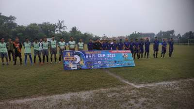 Open Turnamen Sepak Bola KNPI Cup Resmi Dibuka