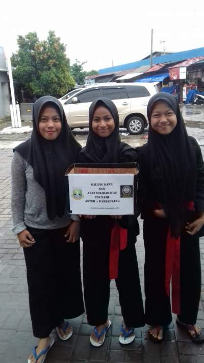 TTKDH Kecamatan Sukamulya Galang Bantuan Tsunami Selat Sunda