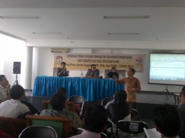 PPK Diajari Sistem Penghitungan Suara