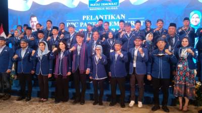 AHY Lantik Pengurus DPC Partai Demokrat Se Provinsi Banten