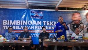 Wawan Syakir Darmawan berikan bimbingan teknis kepada mesin politik partai jelang Pileg dan Pilpres 2024 mendatang.