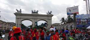 Buruh Tangerang Mogok Kerja  Selama 4  Hari