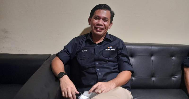 Kepala BPN Kota Tangsel, Harison Mocodompis.