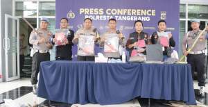Polresta Tangerang Ungkap 1678 Kasus Selama Tahun 2023