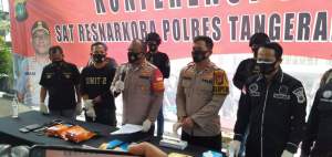 Bandar Narkoba Tangsel Ditangkap Polisi, Sabu Seberat 2. 553 kilogram Disita