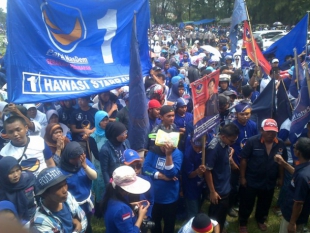 NasDem 'Obral' Janji Saat Kampanye Terbuka