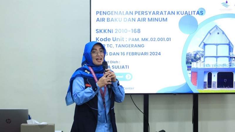 PERUMDAM TKR Adakan Pelatihan Pengenalan Persyaratan Kualitas Air dan Peralatan Pengujian Laboratorium