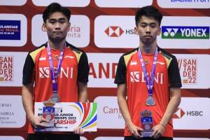 Pasangan Putra/Patra Raih Medali Perak di Kejuaraan Dunia Junior 2022