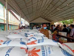 Ratusan Ponpes Se-Kota Serang Dapat Bantuan Beras dari Pemkot Serang