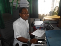 Kepala Bidang (Kabid) Sarana dan Prasarana Dinas Pertanian dan Peternakan (Distanak) Pandeglang,  Nasir