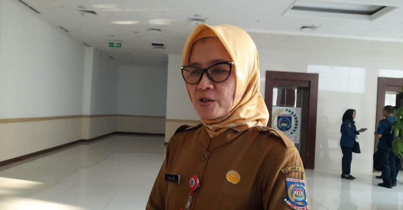 Kepala Dinkes Kota Tangsel, Allin Hendalin Mahdaniar.