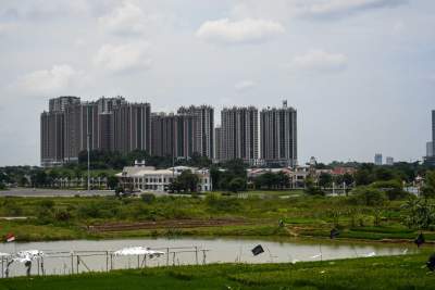Lahan Meikarta di Cikarang, Kabupaten Bekasi.