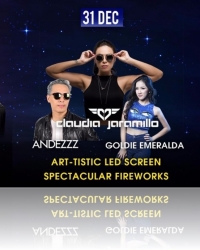 DJ Asal Kolombia dan 5.000 Tembakan Kembang Api Meriahkan Pergantian Akhir Tahun