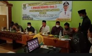 Kades Buaran Jati Ajak Tamu Undangan Bersholawat Manaqib Sebelum MusrenbangDes 2022