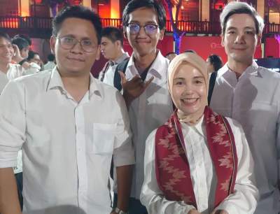 Ketua Koordinator Ganjarist Luar Negeri, Nauli Fajarillah Siregar.