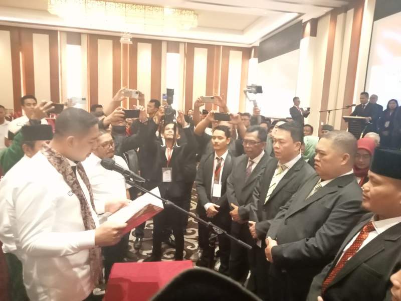 Zulkarnain dilantik sebagai ketua kadin