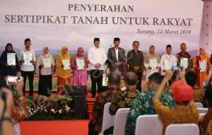 5.000 Sertifikat Tanah Diberikan Gratis