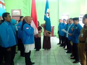 Dilantik Ketua KNPI Rajeg, Srikandi Asal Pangarengan Siap Aktif Berantas Narkoba