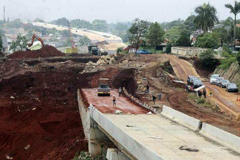 Pembangunan Jalan Tol Serang - Panimbang Mencapai 73 Persen
