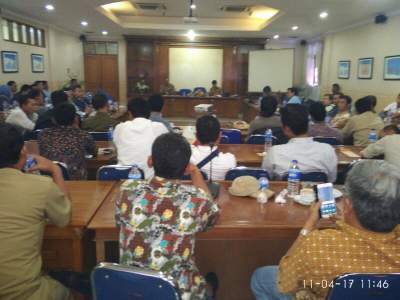 Rapat koordinasi dengan UPK PNPM Kecamatan