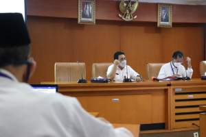 Bahas Pilkades Serentak, Pemdes Gelar Rakor Tentang Penerepan Prokes