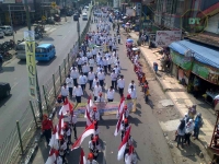 Ribuan kontingen dari 8 kabupaten dan Kota diprovinsi Banten