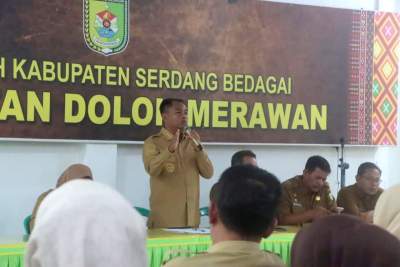 Bupati Serdang Bedagai Darma Wijaya kunjungan kerja ke Kecamatan Sipispis