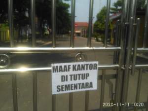 Pegawainya Positif Covid, Kantor Camat Sepatan Timur Ditutup Sementara