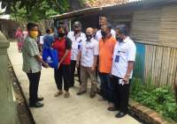 Perumdan TKR Melalui FKP Salurkan Bansos Ke Pelanggan Terdampak Covid-19