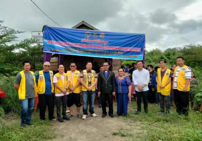 GPDI Tanjungbalai Dapat Fasilitas Air Bersih dari Lions Club
